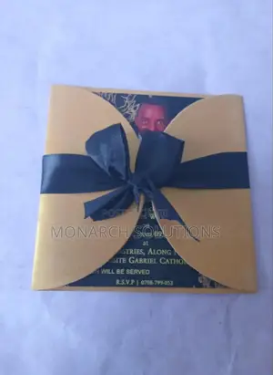 Customised Wedding Invites