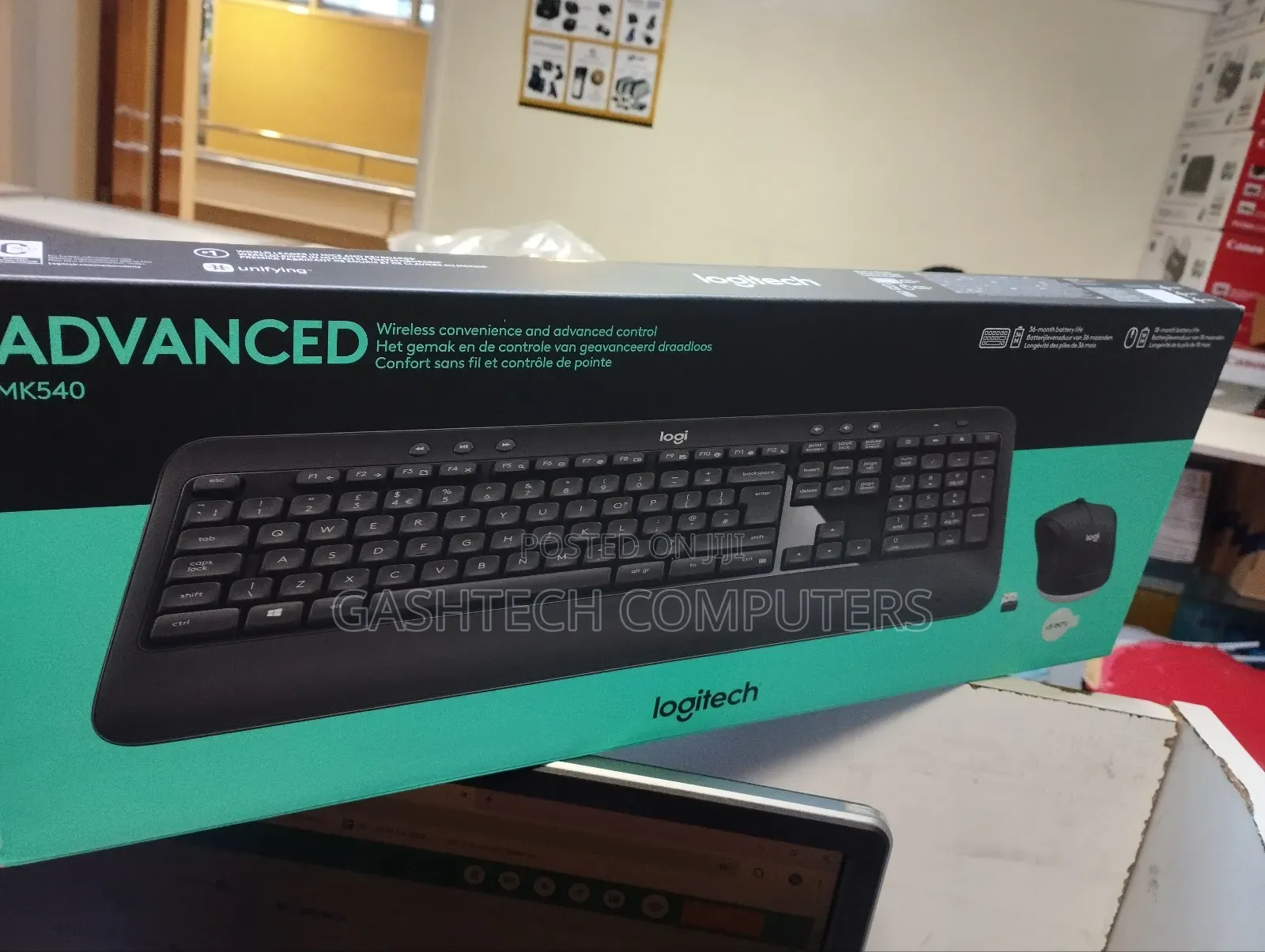 Logitech Mk540 Advanced Keyboard