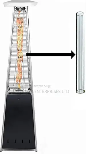 Spare Glass Tube - Real Flame Pyramid Patio Heaters