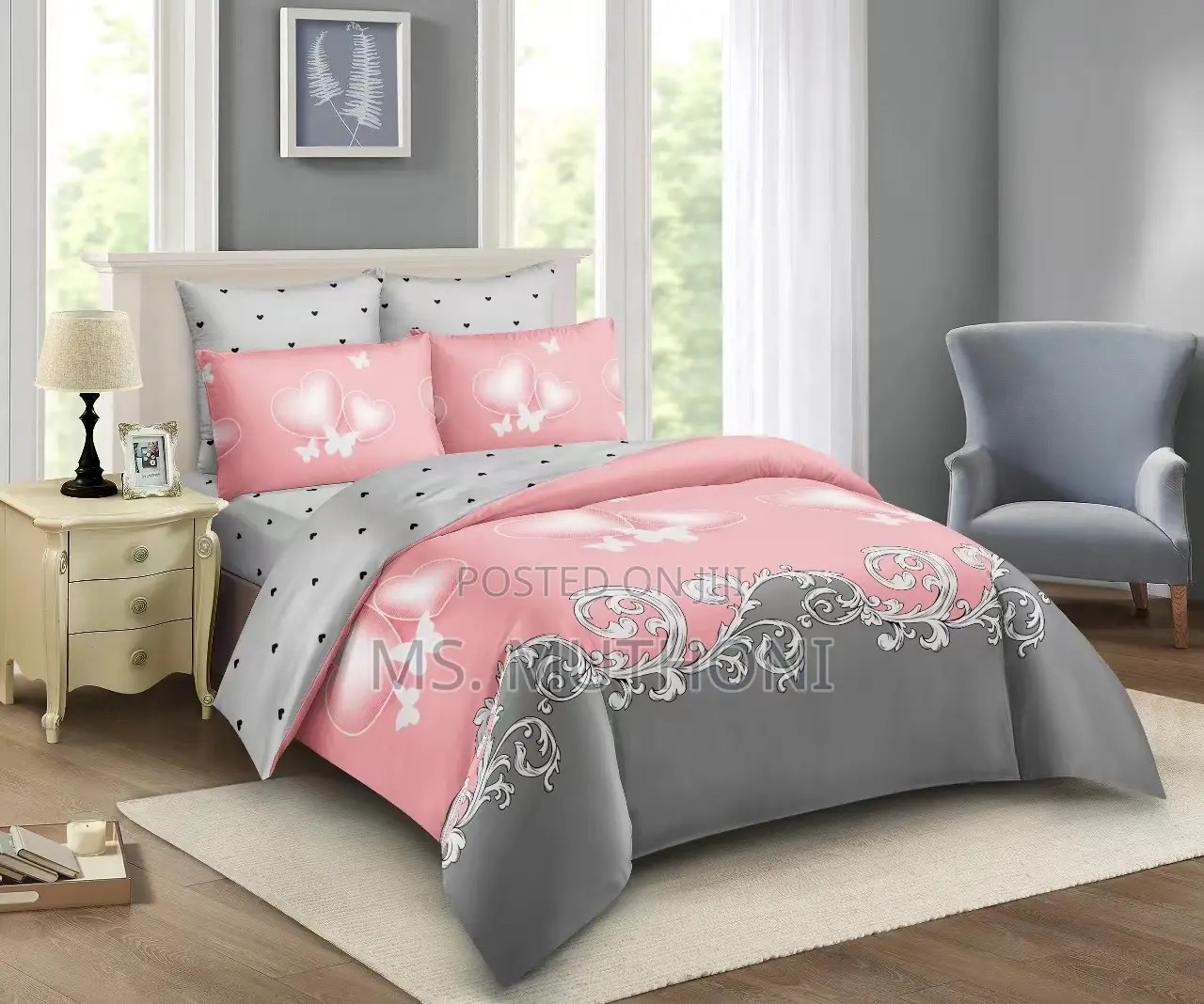 Size 5*6; Cotton Binded Duvets Sets