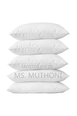 White Plain Fibre Compressed Pillows