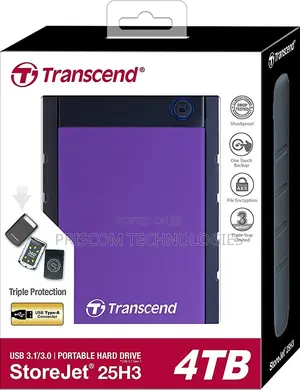4 TB Transcend Hard Drive