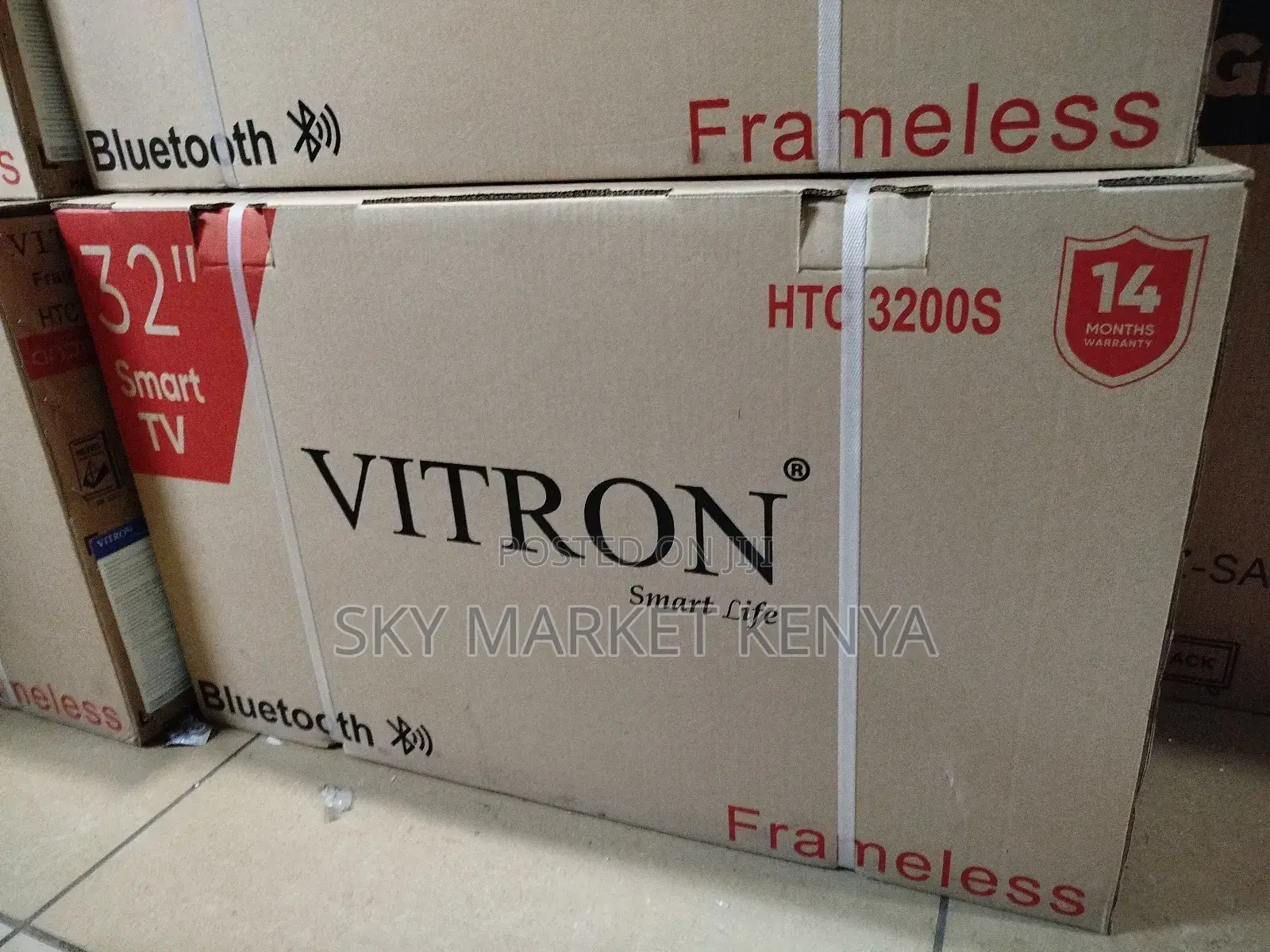 Vitron 32" Smart Android Frameless Tv