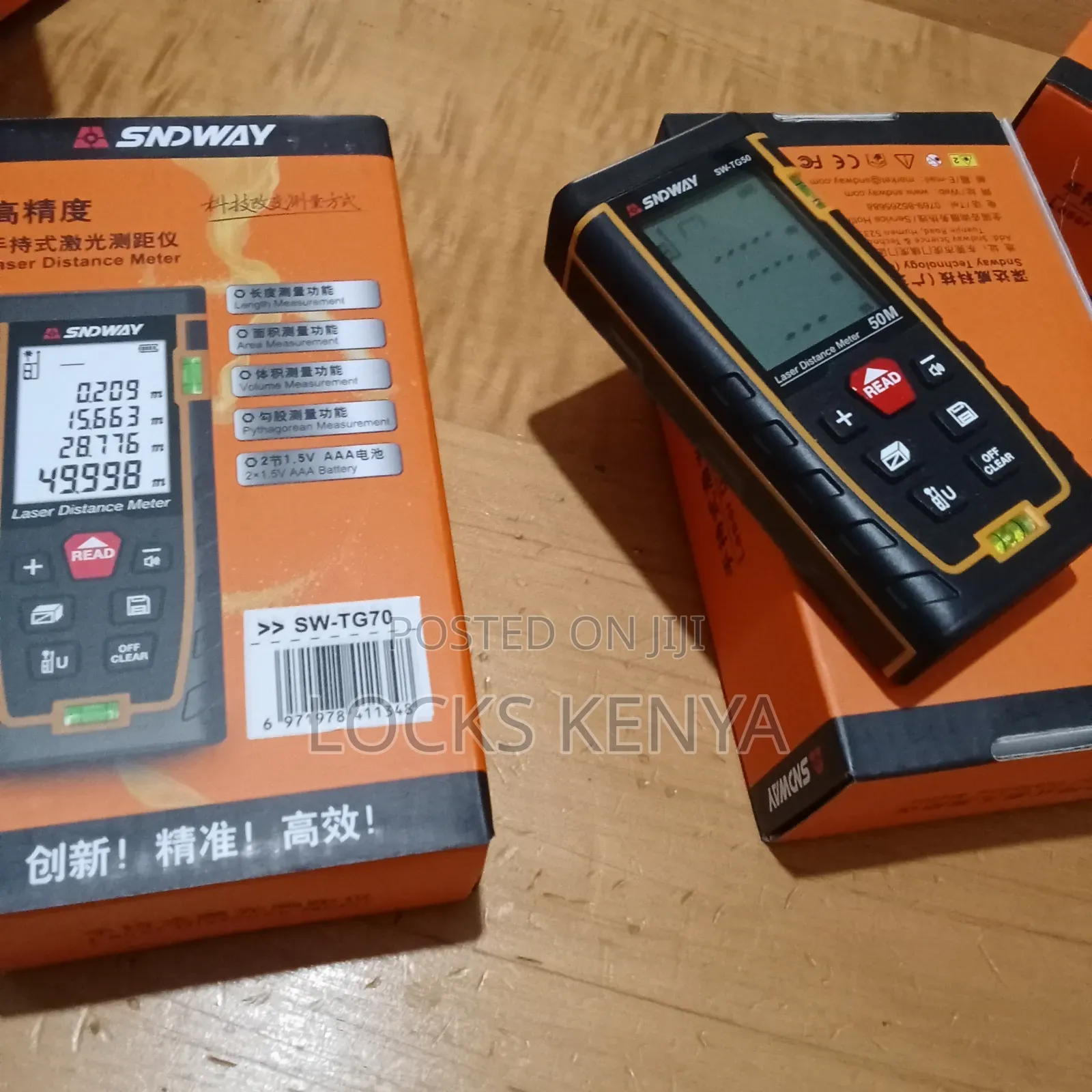 Laser Distance Meter 100m for Contractors