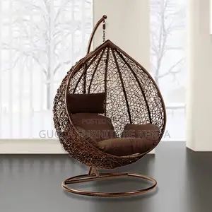 Home Chairs: Home Office Garden Hanging Swing Egg Chair