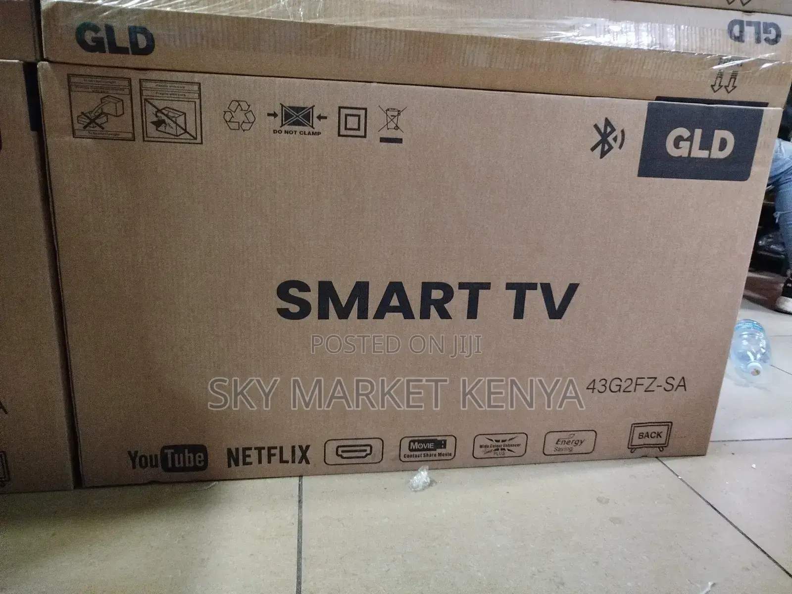 GLD 43” Smart Android Frameless Led Tv With Bluetooth