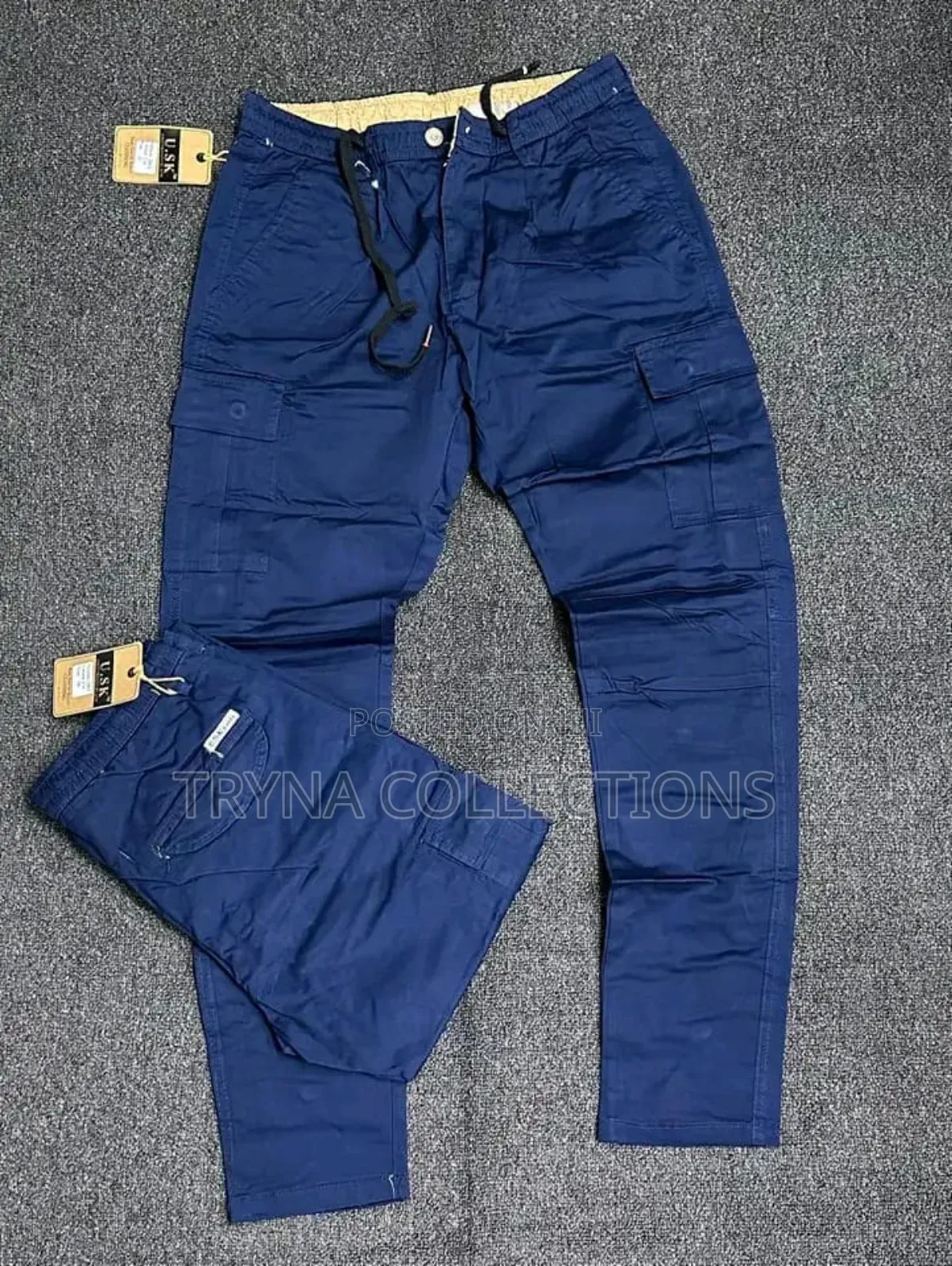 Open Legs Cargo Pants