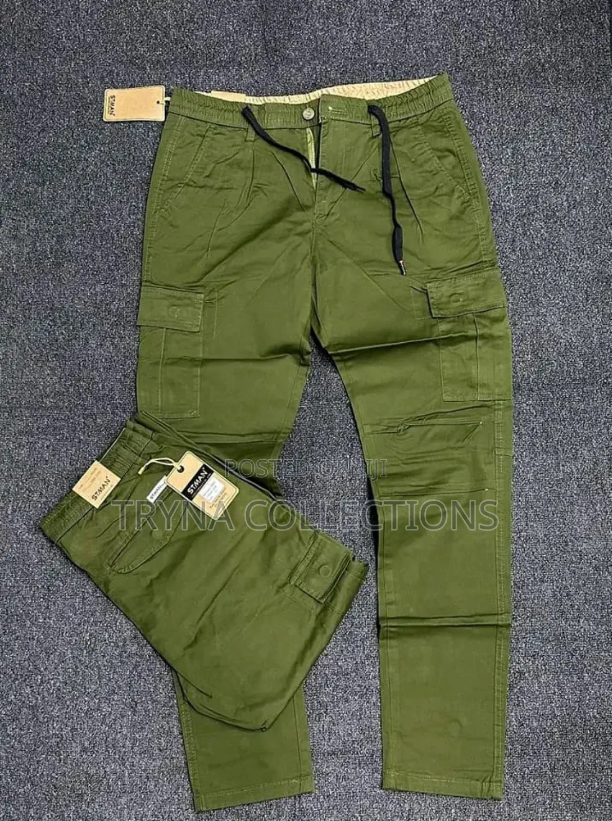 Open Legs Cargo Pants