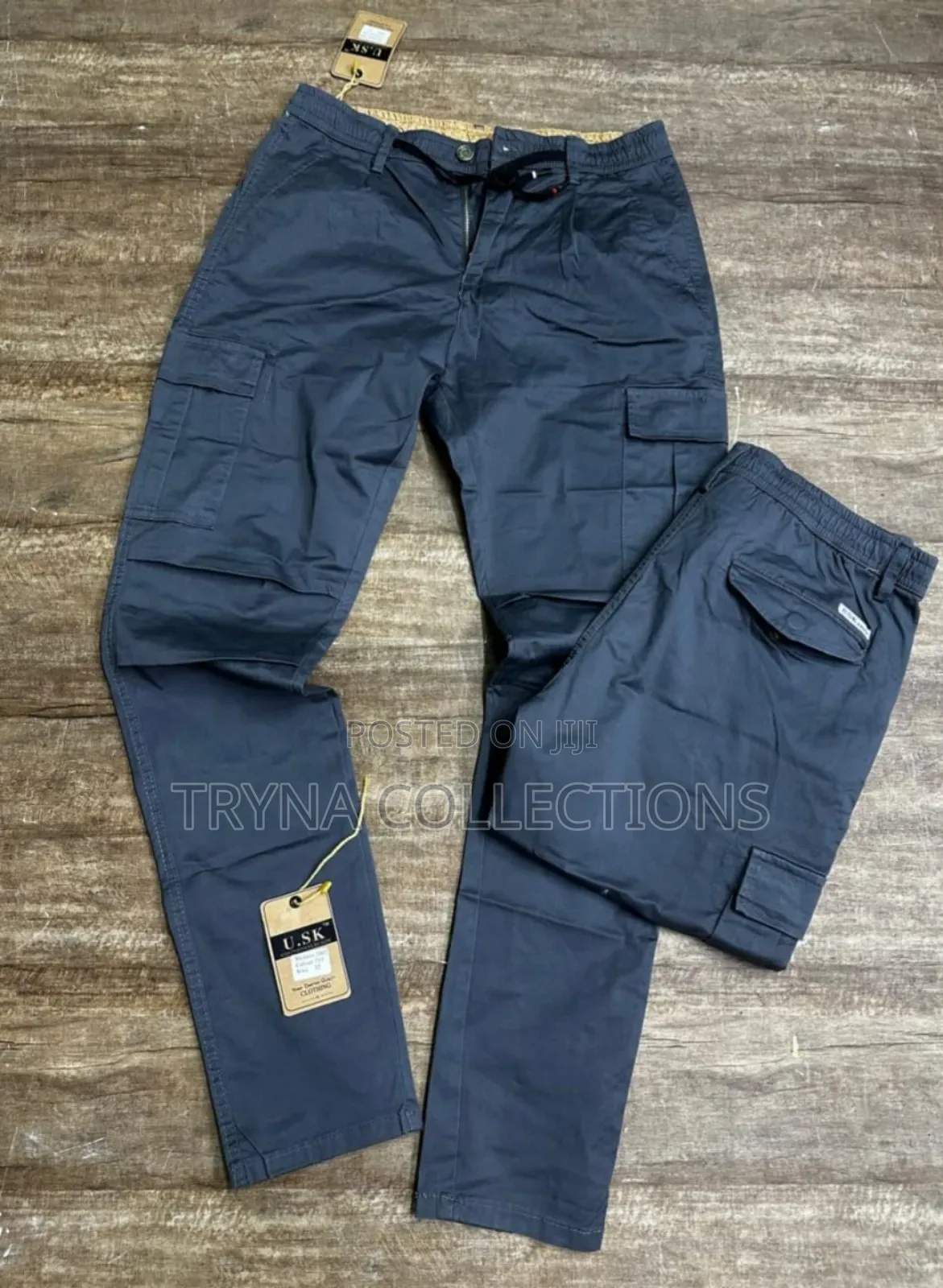 Open Legs Cargo Pants