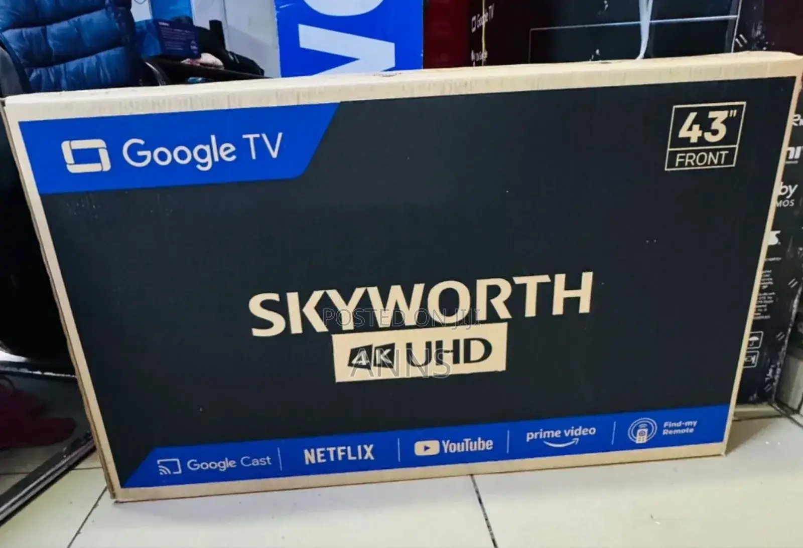 Skyworth 43" Smart Google UHD Television