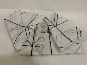 Black and White Themed Shower Curtains