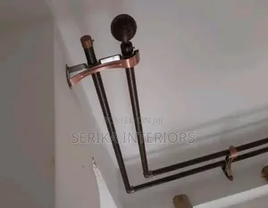 Jua Kali Corner Joint Curtain Rods