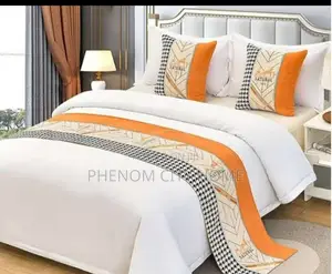 Elegant Bedrunners With Touch of Orange