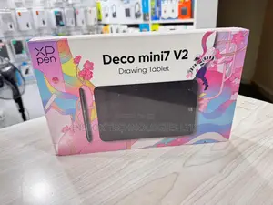 XP-PEN Deco Mini 7 V2 Graphic Drawing Tablet Pressure Le