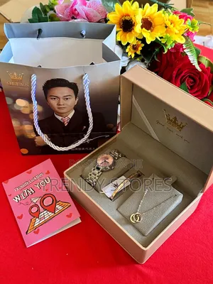 Silver Olev's Men's Valentine Gift Set