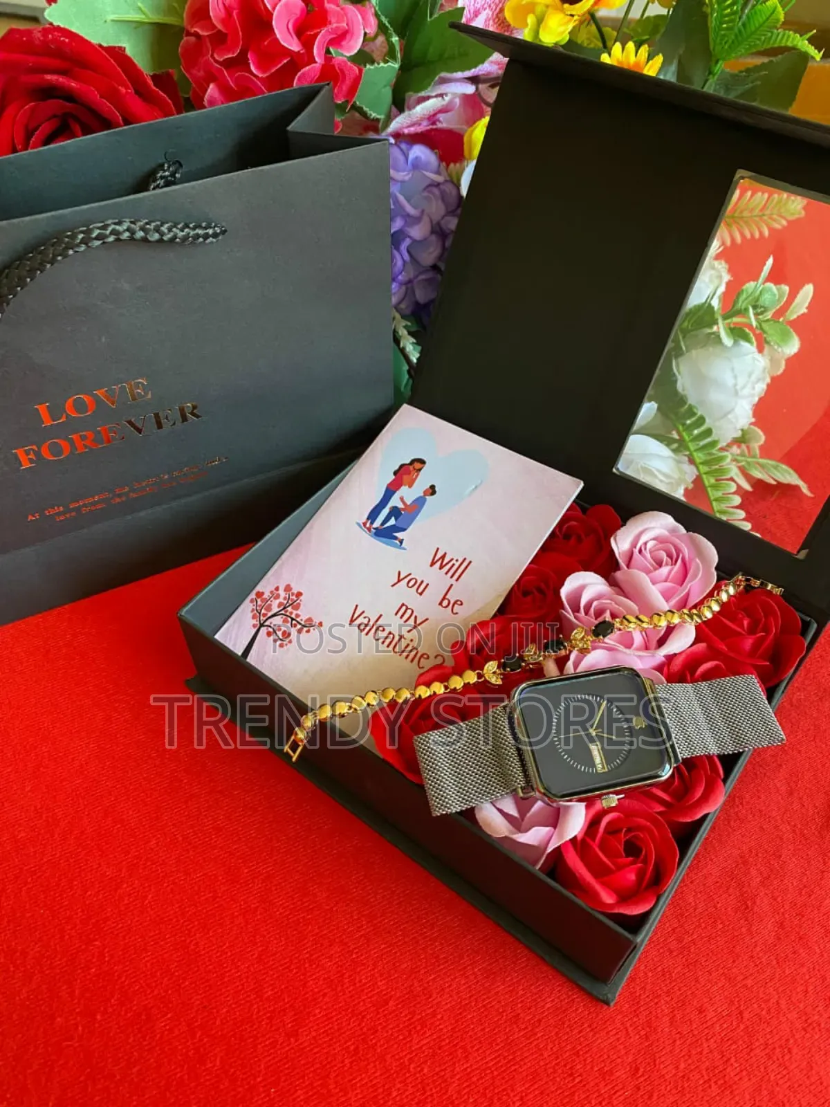 Silver Apple Watch Love Forever Package
