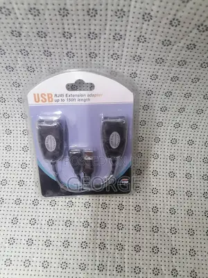 USB RJ45 Extension Adapter 150 Ft. Best Bid~
