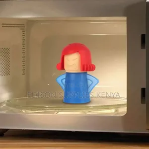Microwave Steam Cleaner Angry Mama. For Oils, Spills, Smells