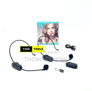 VAY102 Rechargeable UHF Wireless DUAL Head Microphone