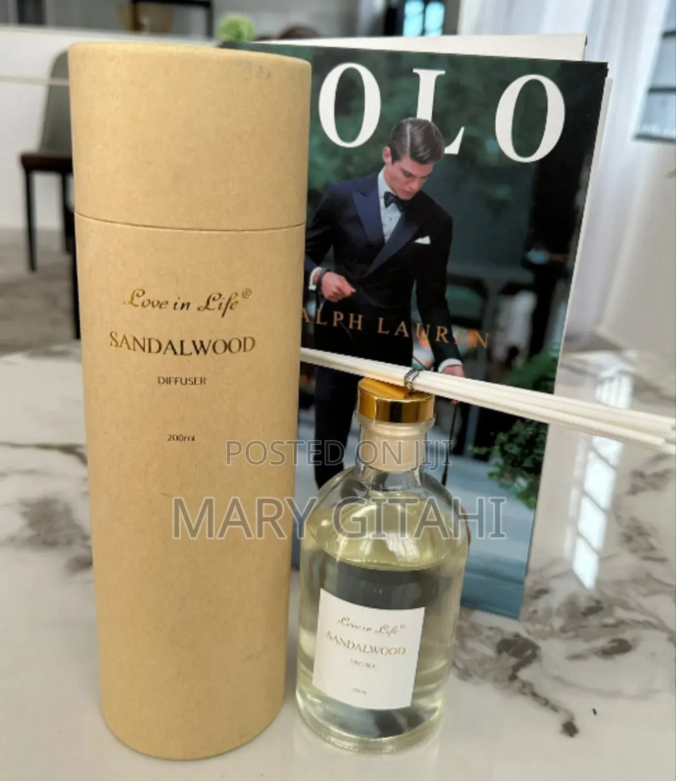 Luxury Diffusers With Canvas Packaging