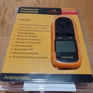 Anemometer With LCD Display