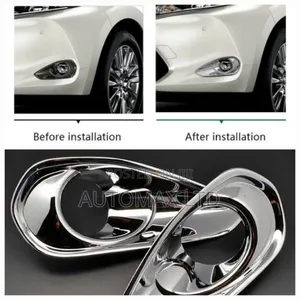 Toyota Harrier, ZSU60, Chrome Finish Fog Lamp Covers