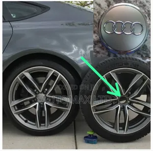 Audi Silver (Grey) Wheel Hub Cap