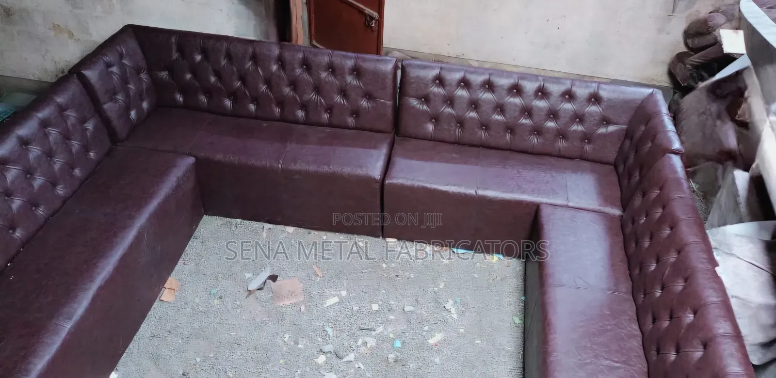 Restaurant Couches U Shape.