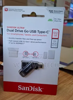 Sandisk 512GB Ultra Dual Drive Go USB Type-C 512GB