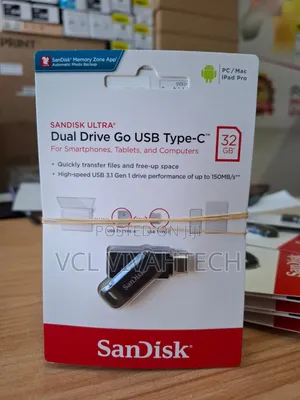Sandisk 32GB Ultra Dual Drive Go USB Type-C 32GB