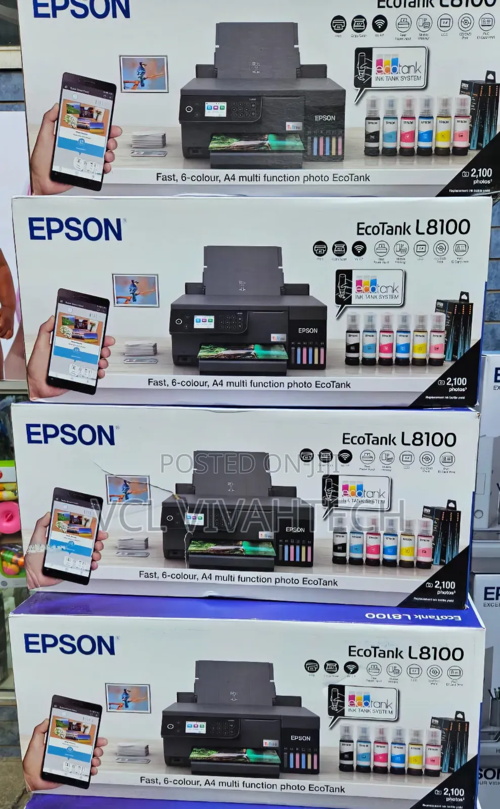 Epson L8100 Printer Epson L8100 Printer Replacement for L850