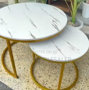 White Nesting Coffee Table (MDF) MD-F6
