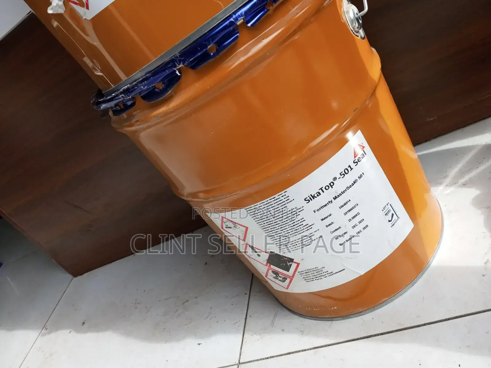 Masterseal 501/ Cem Shield Ultra.