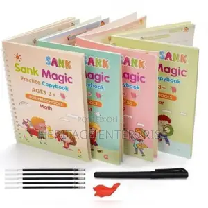 Sank Magic Practice Copy Book: Fun Writing for Preschoole