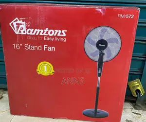 16" Inch Ramtons 5 Blade Standing Fan