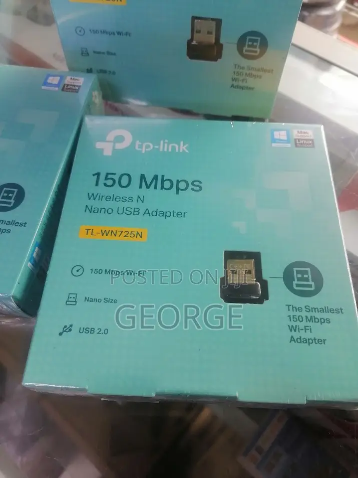 TP-LINK{ TL-WN725N} 150mbps Wireless USB Wifi Adapter