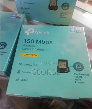 TP LINK (TL-WN725N) Usb Wifi Adapter 150mbs Fast Wireless