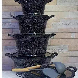 *_12pc Bosch Cookware With Silicone Lids*_