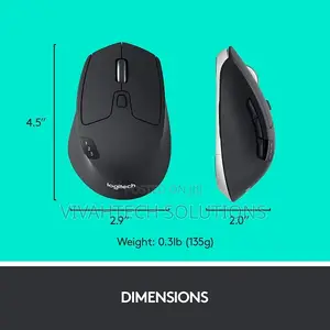 Logitech M720 Bluetooth Mouse Logi M720 - Black