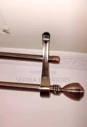 Non Rusting Jua Kali Curtain Rods Copper