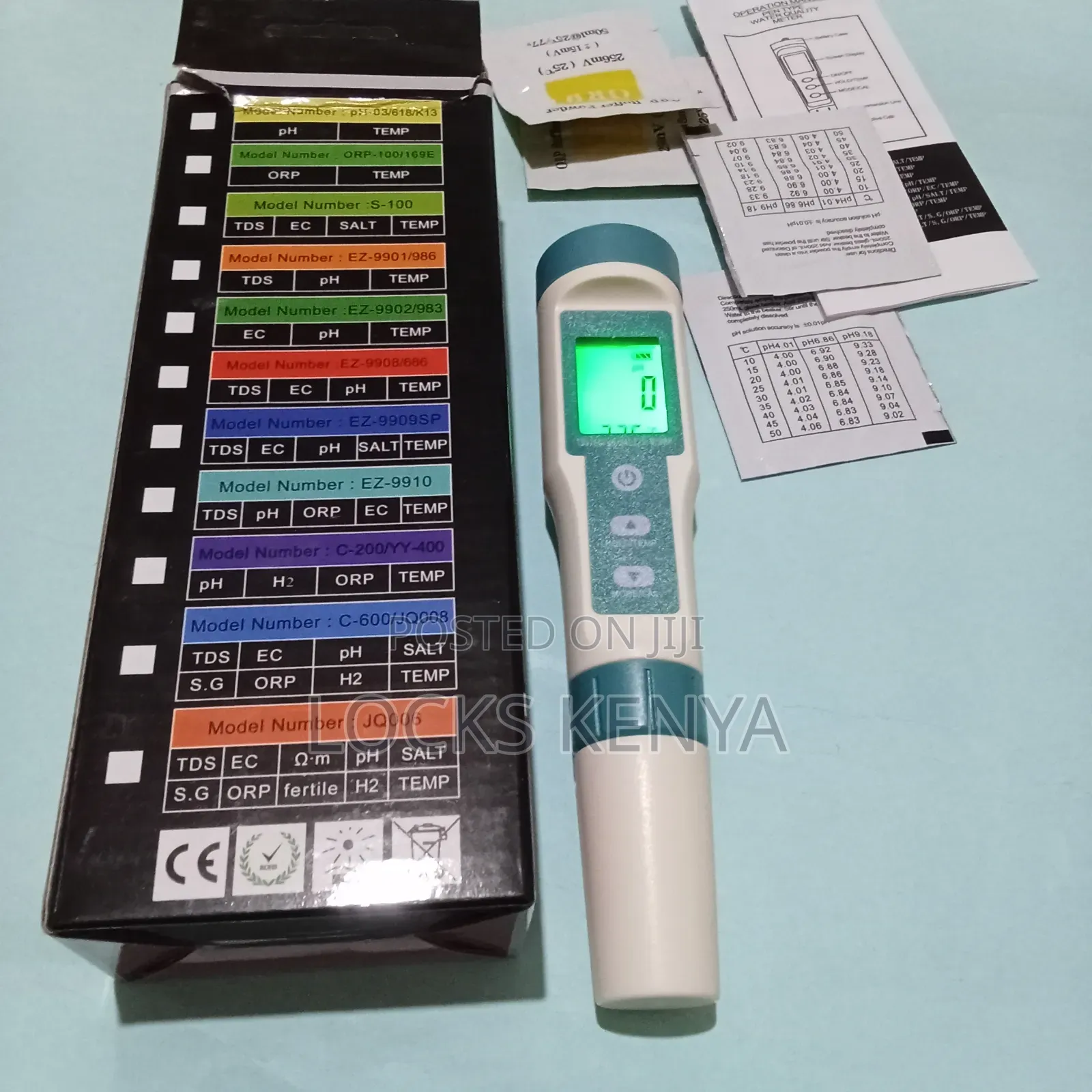 Hospital Ph Meter, Water Quality Tester