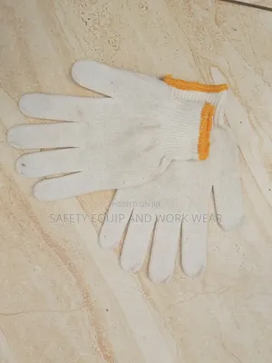 Cotton Dotted Protective Gloves