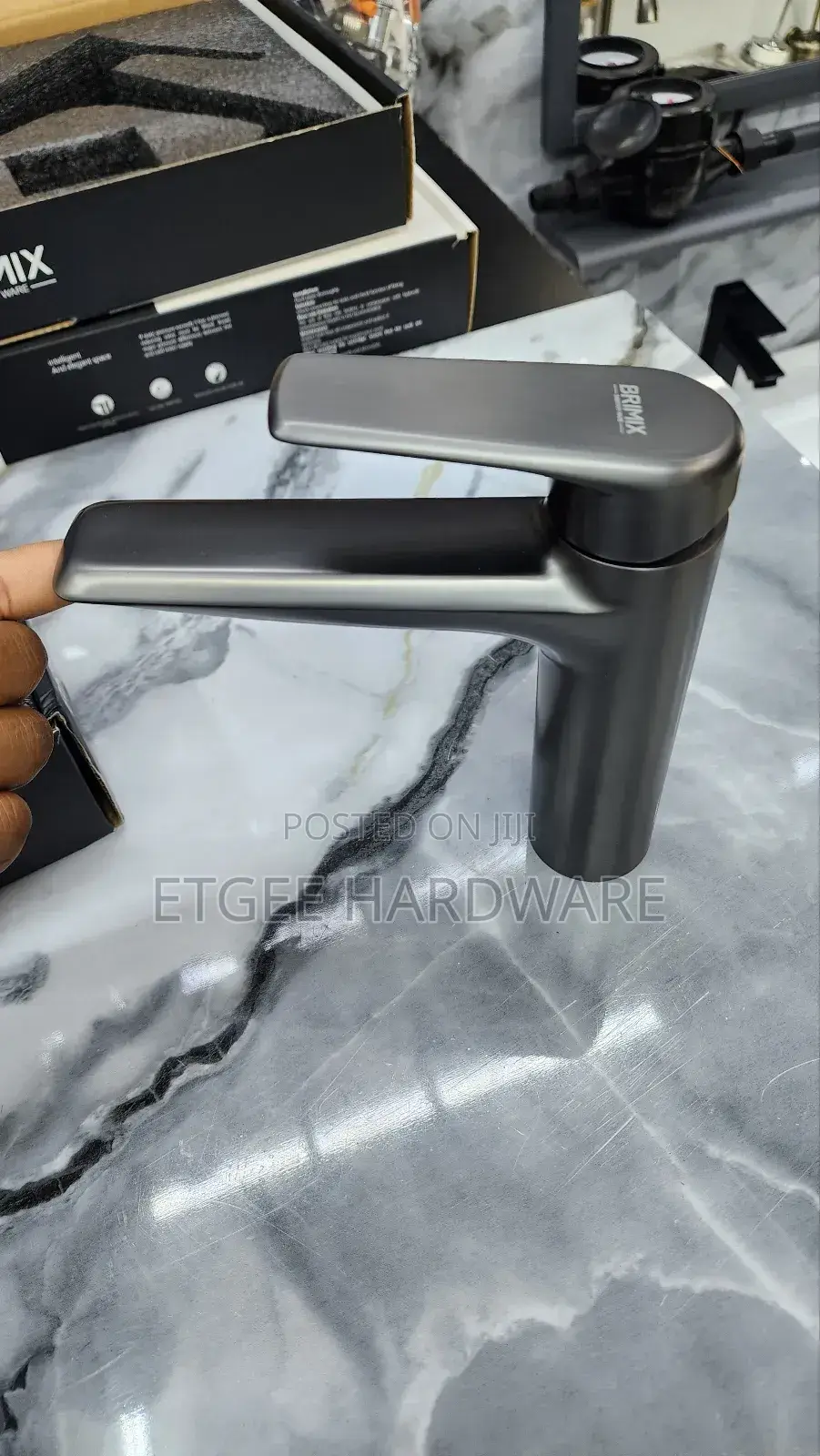 Grey Basin Mixer Brimix