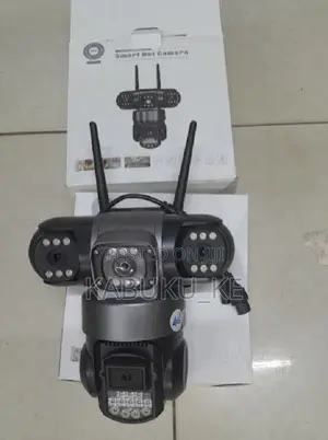 4G Triple Lens CCTV Dome PTZ Smart Camera 1080P