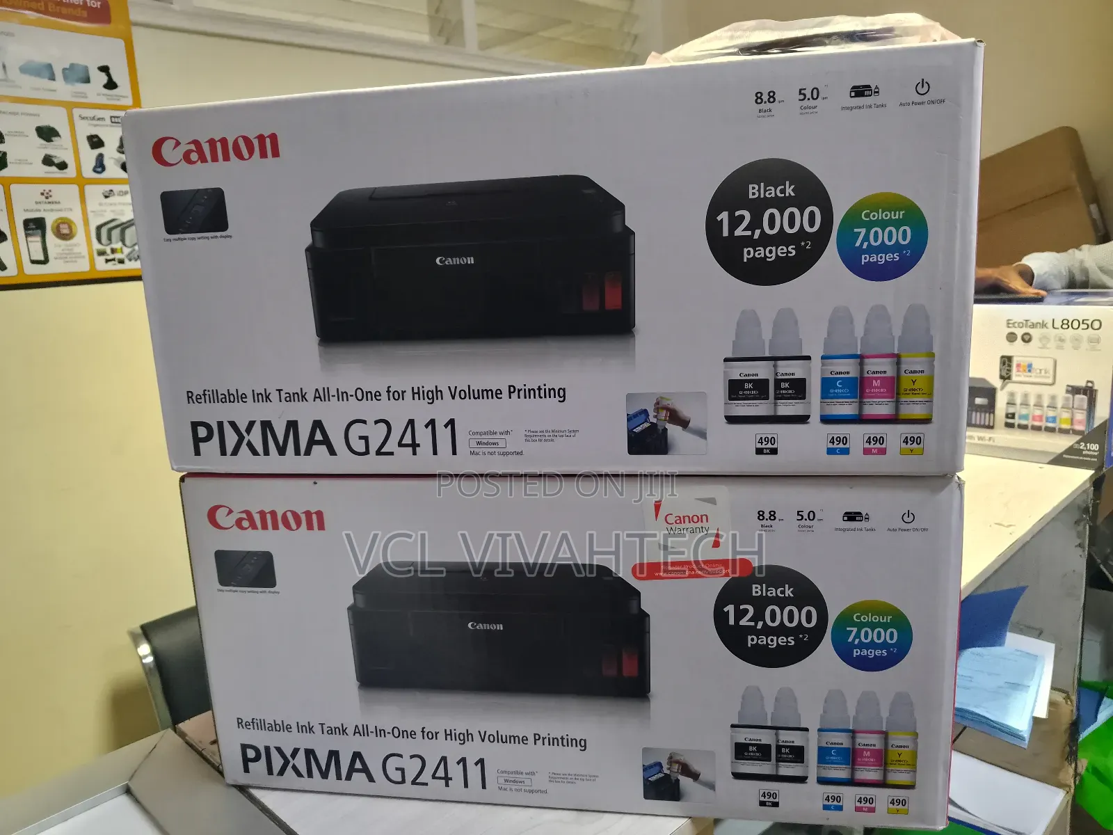Canon Pixma G2411 3 in 1 Multifunctional Printer