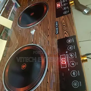 Induction Cooker Double Burner Silver Crest