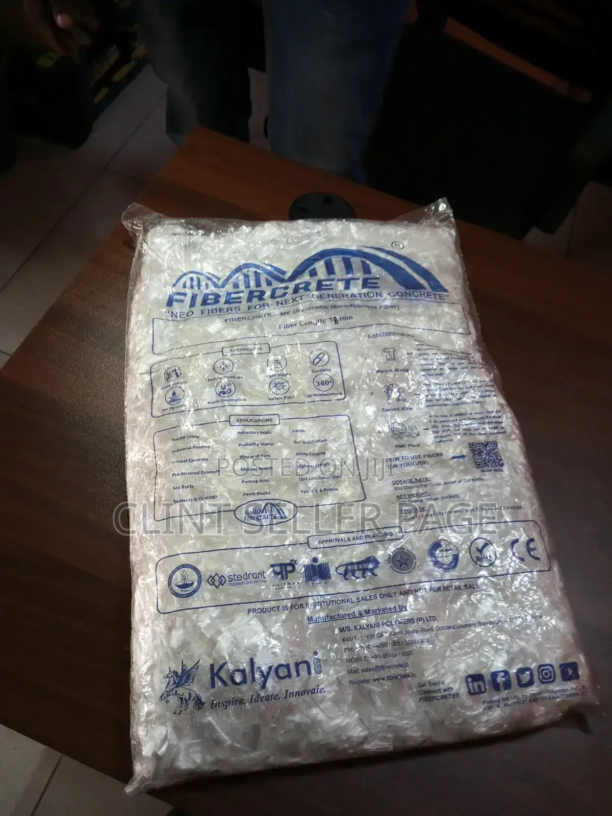 Fiber Crete/ Mesh Crete.