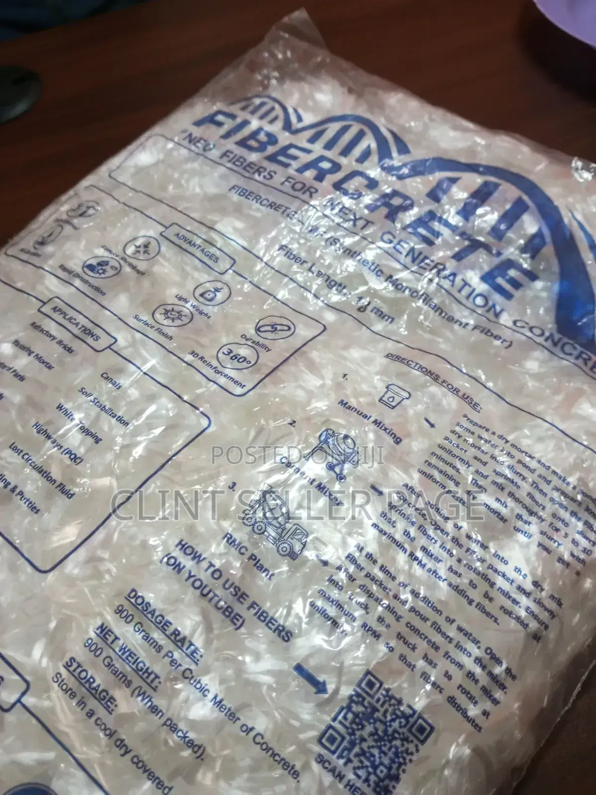Fiber Crete/ Armor Fiber.