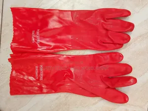 Two-tone PVC Safety Gloves