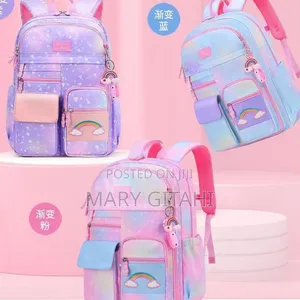 Rainbow Series Princess School Backpack / School Bag